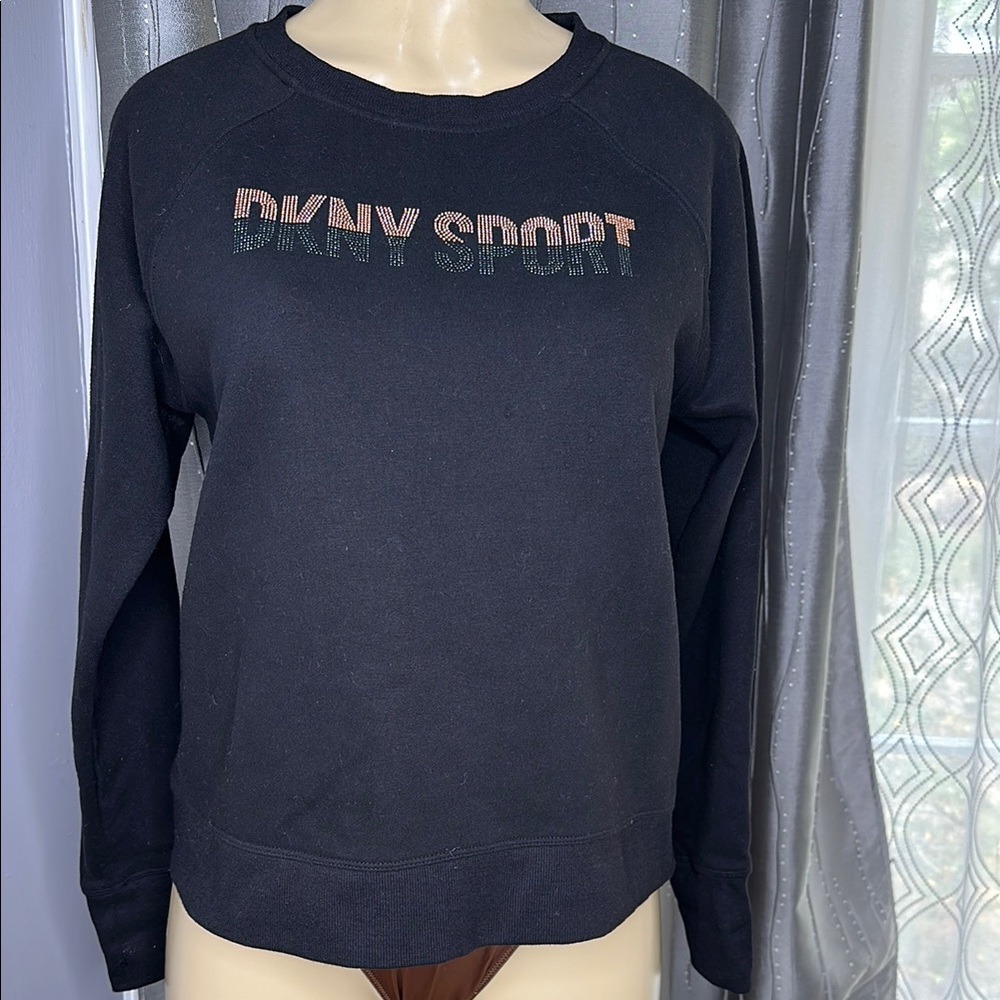 DKNY women’s  Sport Black Sweatshirt Sz S